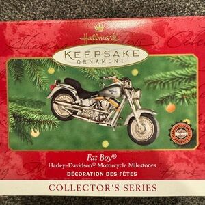 Hallmark Harley Davidson “FatBoy” ornament